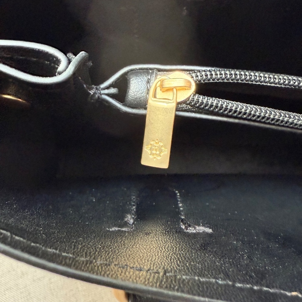 Nanette Lepore Black Valle Convertible Satchel Never Used - Picture 11 of 11